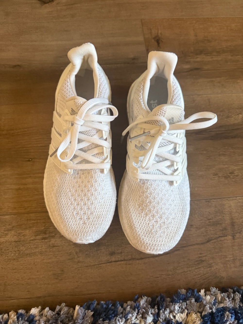 adidas Ultra Boost White Athletic Running Shoes